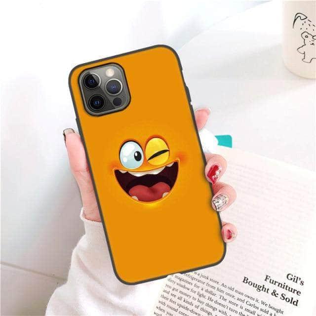 CaseBuddy Australia Casebuddy For iPhone 13 / X269 Funny Face iPhone 13 & 13 Pro Cover
