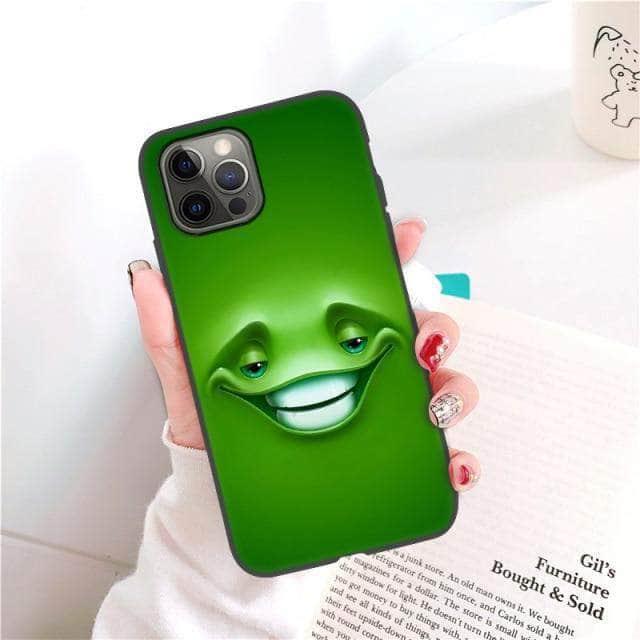 CaseBuddy Australia Casebuddy For iPhone 13 / X270 Funny Face iPhone 13 & 13 Pro Cover