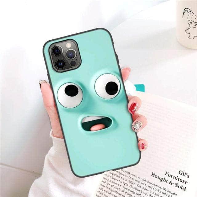 CaseBuddy Australia Casebuddy For iPhone 13 / X268 Funny Face iPhone 13 & 13 Pro Cover