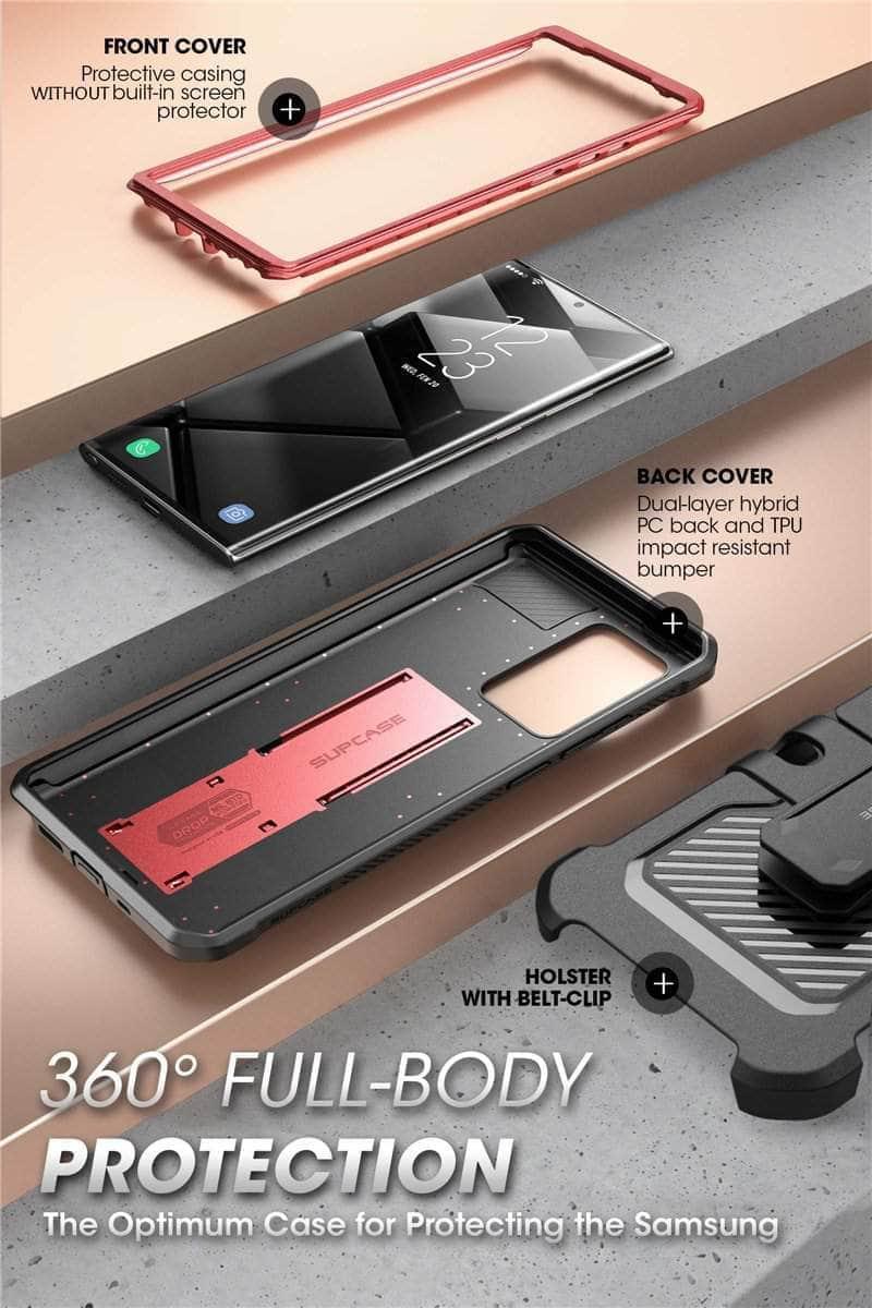 CaseBuddy Australia Casebuddy Galaxy Note 20 Ultra SUPCASE UB Pro Full-Body Rugged Holster Cover