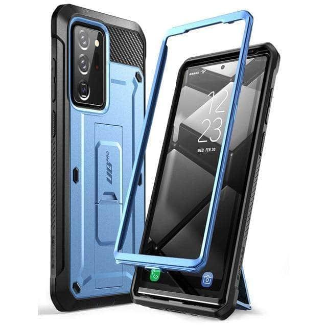 CaseBuddy Australia Casebuddy PC + TPU / Blue Galaxy Note 20 Ultra SUPCASE UB Pro Full-Body Rugged Holster Cover