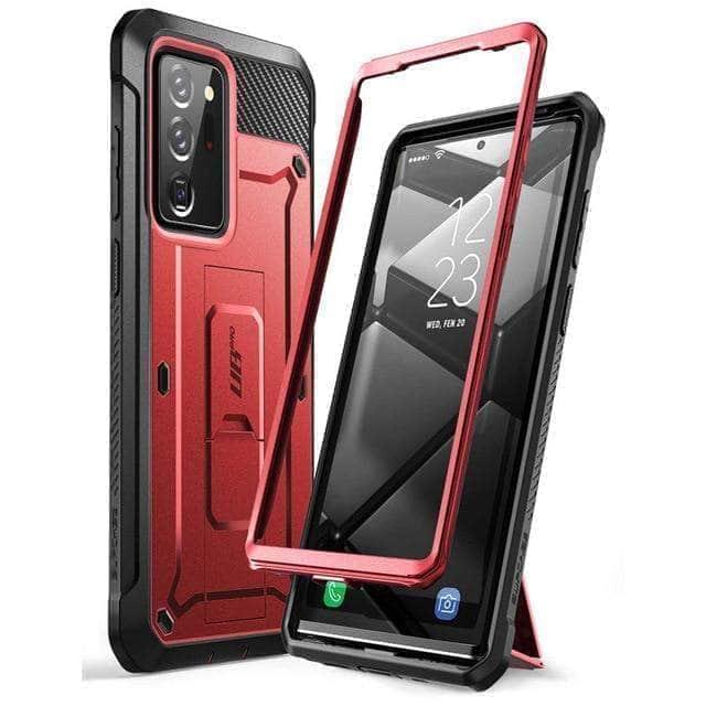 CaseBuddy Australia Casebuddy PC + TPU / Red Galaxy Note 20 Ultra SUPCASE UB Pro Full-Body Rugged Holster Cover