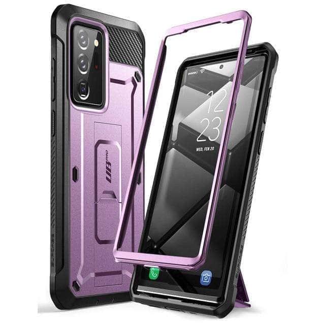 CaseBuddy Australia Casebuddy PC + TPU / Purple Galaxy Note 20 Ultra SUPCASE UB Pro Full-Body Rugged Holster Cover