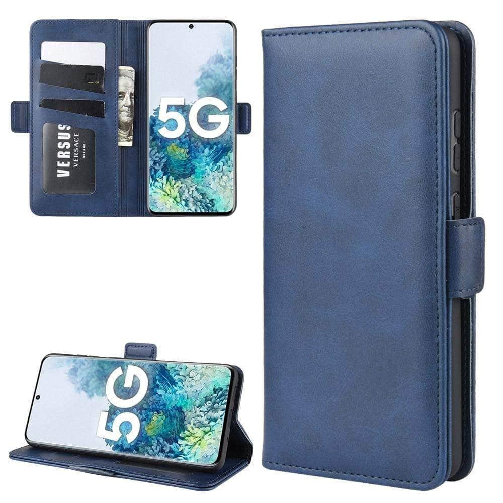 Galaxy S20 FE Lite Leather Wallet Flip Vintage Magnet Case - CaseBuddy