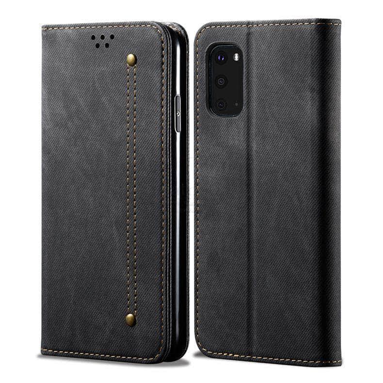 Galaxy S20 FE Lite Wallet Case Magnetic Book Flip Card Holder - CaseBuddy