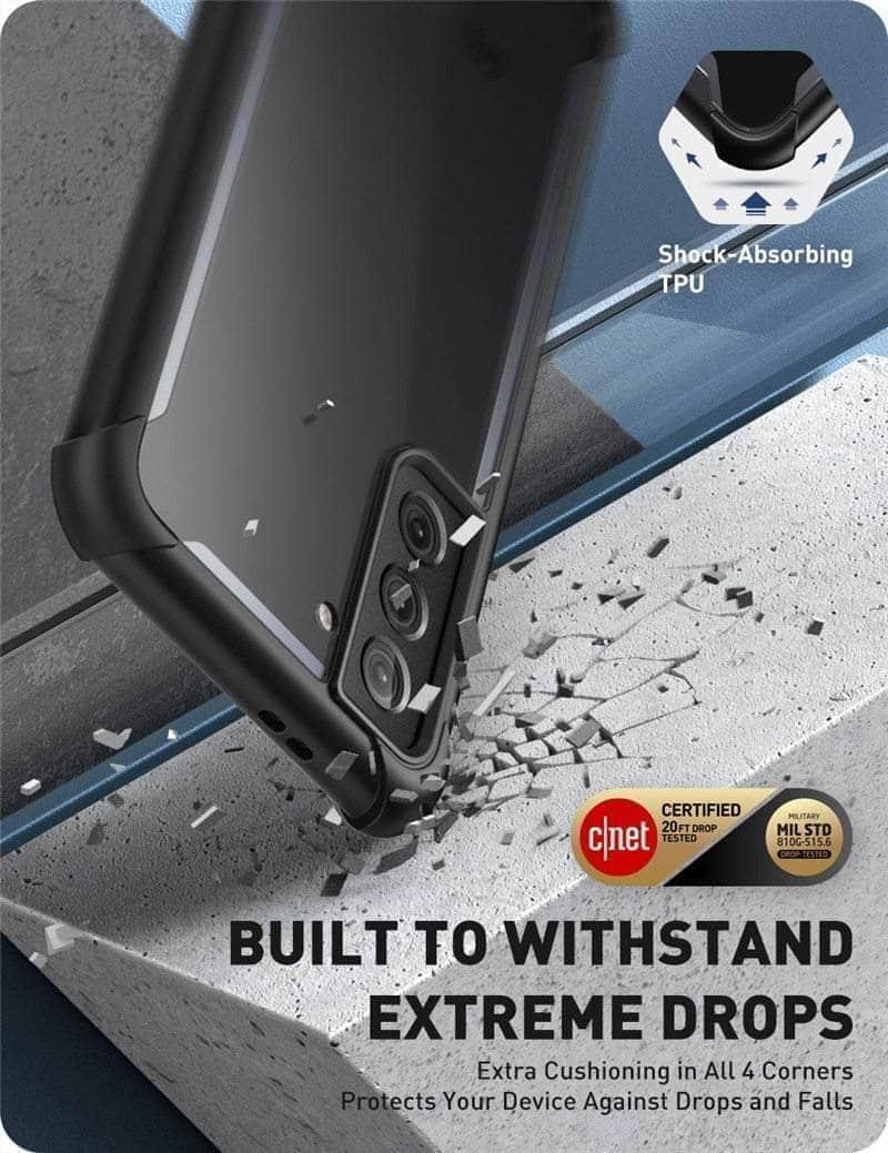 CaseBuddy Australia Casebuddy Galaxy S21 Plus I-BLASON Ares Full-Body Rugged Bumper Cover