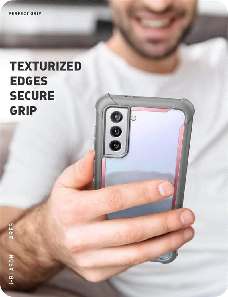 CaseBuddy Australia Casebuddy Galaxy S21 Plus I-BLASON Ares Full-Body Rugged Bumper Cover