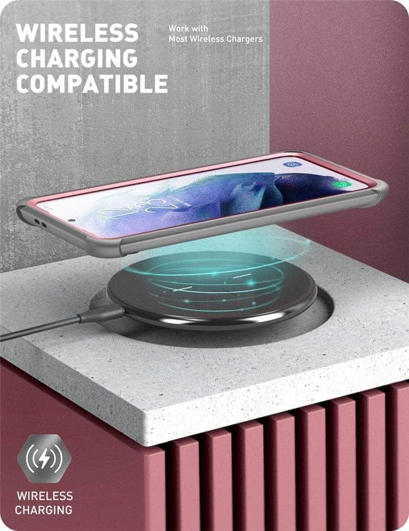 CaseBuddy Australia Casebuddy Galaxy S21 Plus I-BLASON Ares Full-Body Rugged Bumper Cover