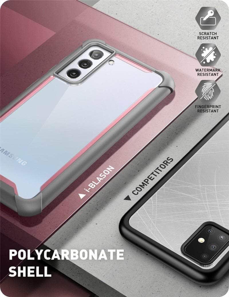 CaseBuddy Australia Casebuddy Galaxy S21 Plus I-BLASON Ares Full-Body Rugged Bumper Cover