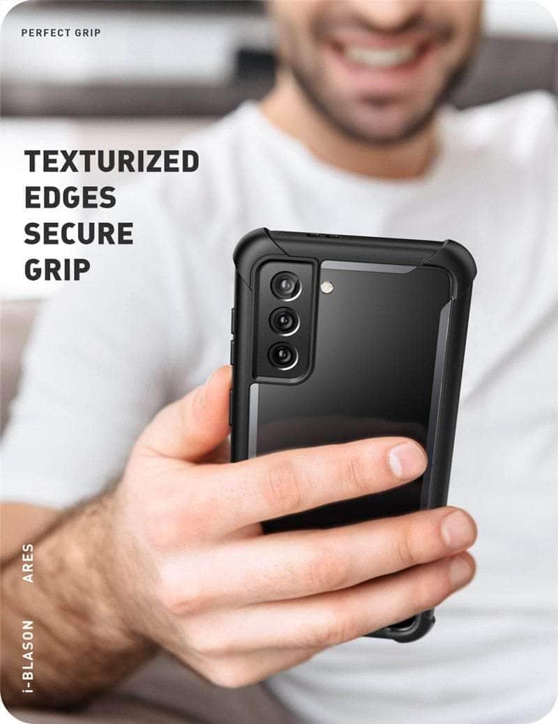 CaseBuddy Australia Casebuddy Galaxy S21 Plus I-BLASON Ares Full-Body Rugged Bumper Cover