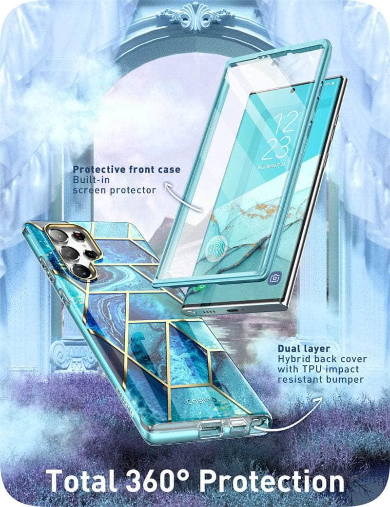 CaseBuddy Australia Casebuddy Galaxy S22 Ultra Case (2022) I-BLASON Cosmo Slim Stylish Protective Bumper