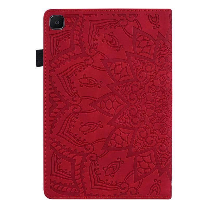 Galaxy Tab A7 10.4 2 T500 T505 Classic Flower Leather Cover - CaseBuddy