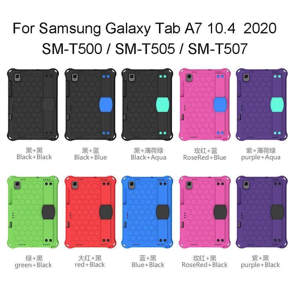 CaseBuddy Australia Casebuddy Galaxy Tab A7 10.4 2020 T500 T505 EVA Kids Safe Foam Shockproof Case