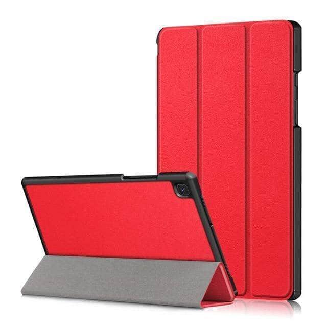 CaseBuddy Australia Casebuddy Tab A7-red Galaxy Tab A7 10.4 T500 T505 Magnetic Folding Case