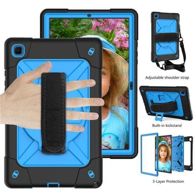 CaseBuddy Australia 01 Black Blue / A7 Lite 8.7 T225 Galaxy Tab A7 Lite 2021 T220 T225 Tablet Kids Shockproof Cover