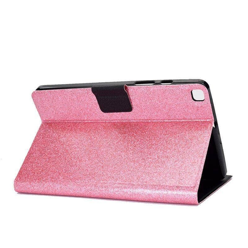 CaseBuddy Australia Casebuddy Galaxy Tab A7 Lite T220 T225 Glitter Bling Leather Case