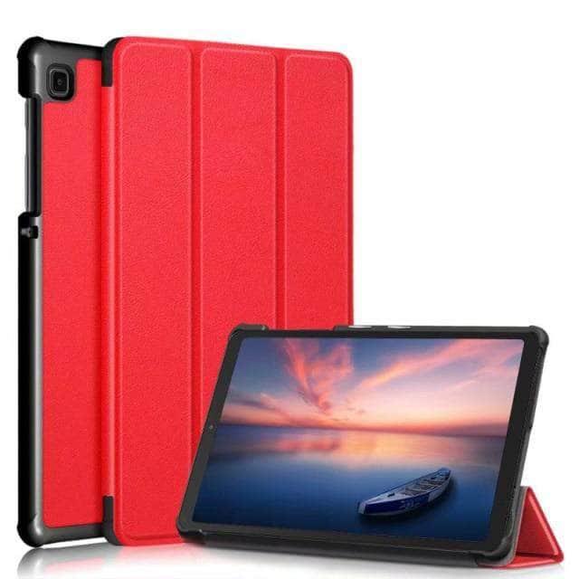 CaseBuddy Australia Casebuddy Red / For SM-T220 Galaxy Tab A7 Lite T220 T225 Tablet Magnetic Stand Smart Cover