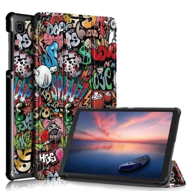 CaseBuddy Australia Casebuddy TUYA / For SM-T220 Galaxy Tab A7 Lite T220 T225 Tablet Magnetic Stand Smart Cover
