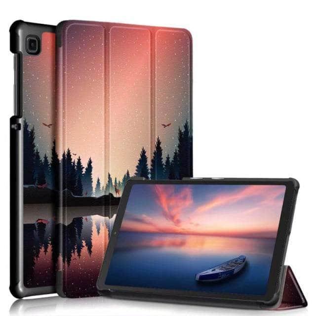 CaseBuddy Australia Casebuddy HUANHUN / For SM-T220 Galaxy Tab A7 Lite T220 T225 Tablet Magnetic Stand Smart Cover
