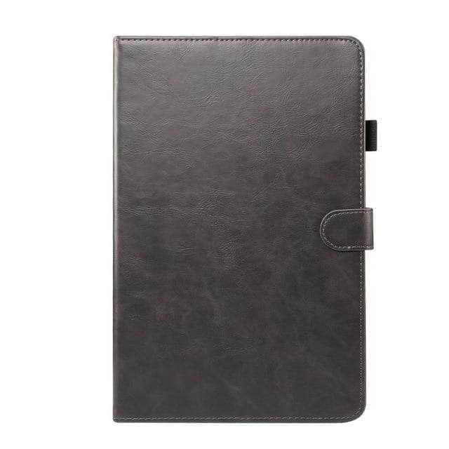 CaseBuddy Australia Casebuddy Gray Galaxy Tab S6 Lite 10.4 P610 P615  Premium PU Leather Stand with Pencil Holder