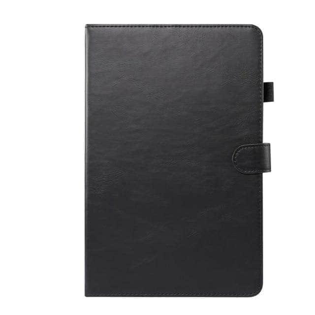 CaseBuddy Australia Casebuddy Black Galaxy Tab S6 Lite 10.4 P610 P615  Premium PU Leather Stand with Pencil Holder