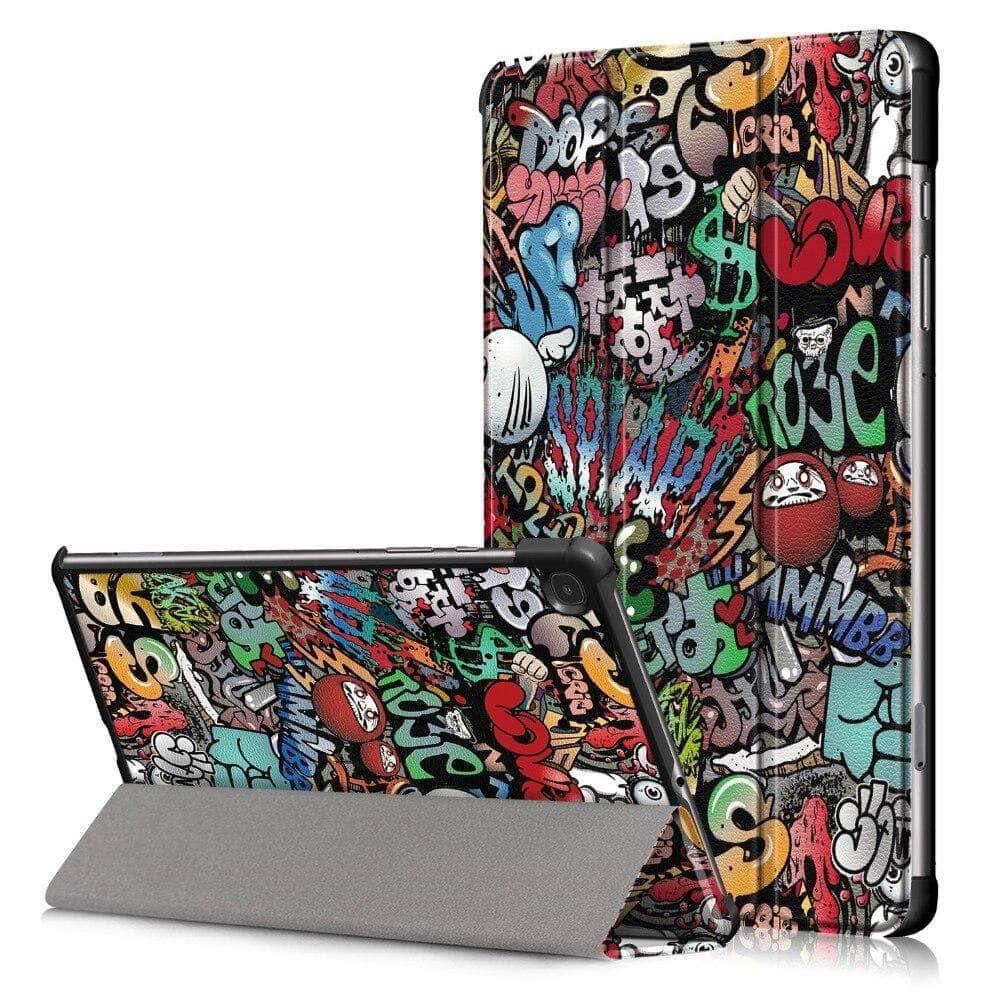 Galaxy Tab S6 Lite 10.4 P610 P615 Ultra Slim Magnetic Themed Case - CaseBuddy