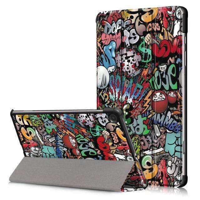 Galaxy Tab S6 Lite 10.4 P610 P615 Ultra Slim Magnetic Themed Case - CaseBuddy