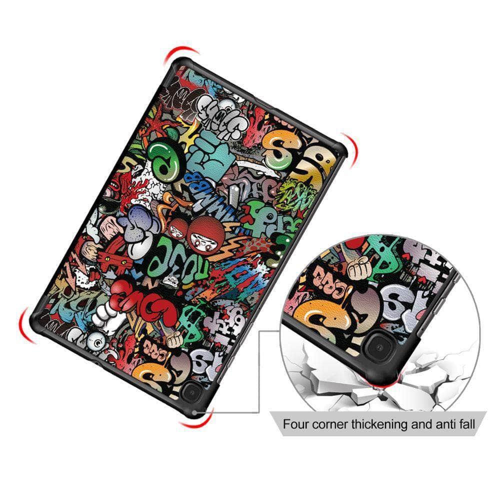 Galaxy Tab S6 Lite 10.4 P610 P615 Ultra Slim Magnetic Themed Case - CaseBuddy