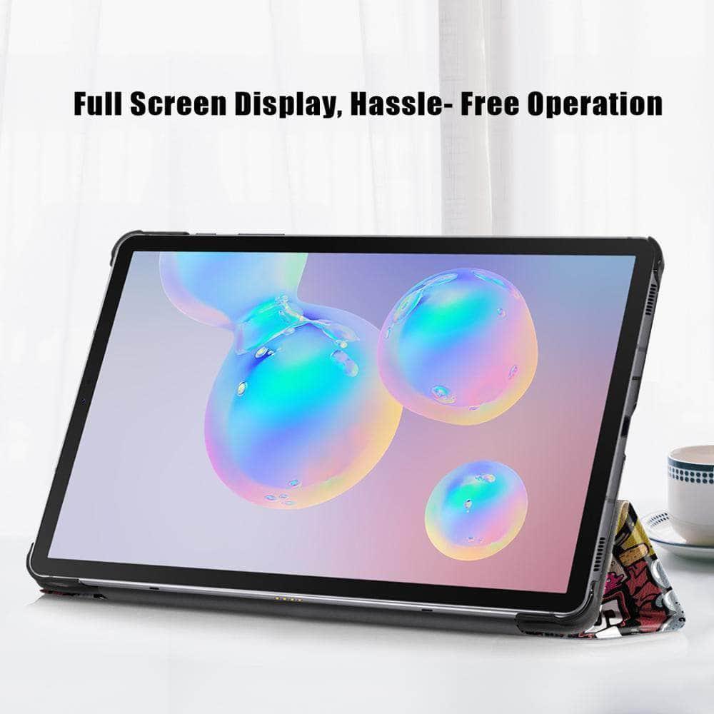 Galaxy Tab S6 Lite 10.4 P610 P615 Ultra Slim Magnetic Themed Case - CaseBuddy