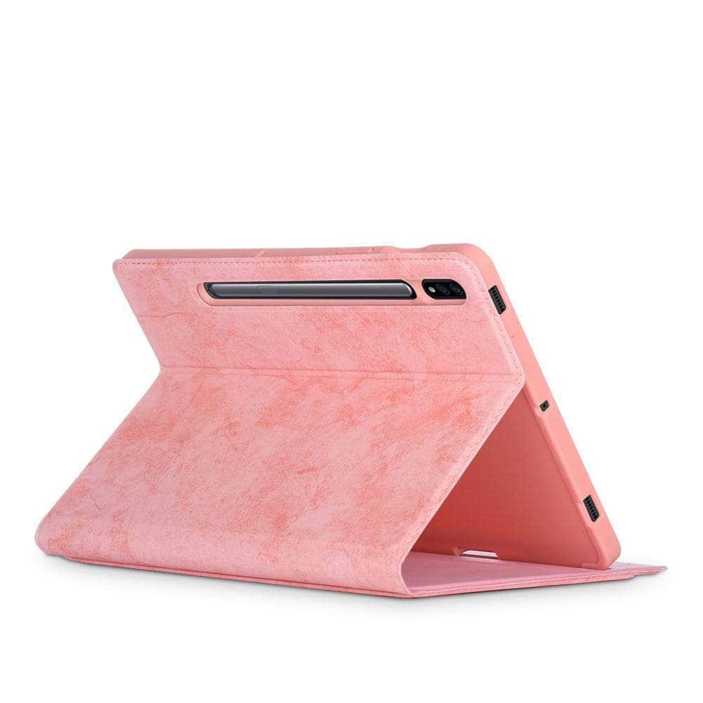 Galaxy Tab S7 11 T870 T875 Folding Flip Stand Wallet Case - CaseBuddy