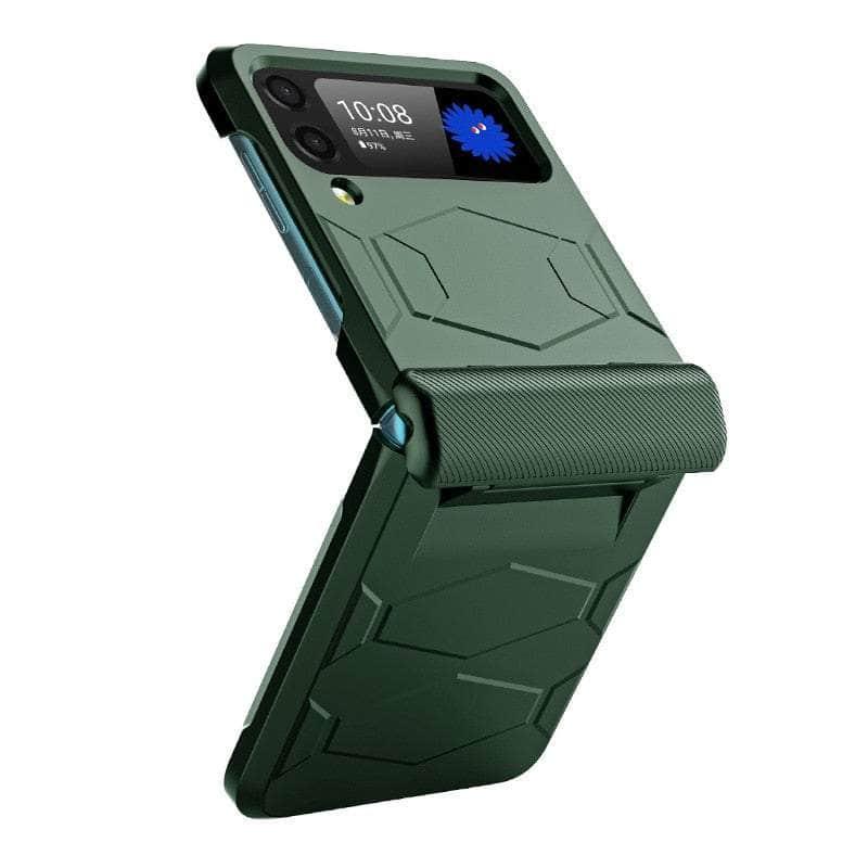 Casebuddy Green / For Galaxy Z Flip 3 Galaxy Z Flip 3 Hinge Armor Case