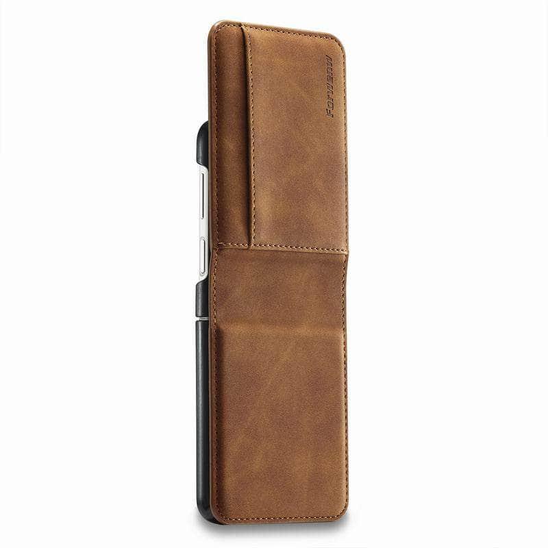 Casebuddy Galaxy Z Flip 3 Luxury Leather Wallet
