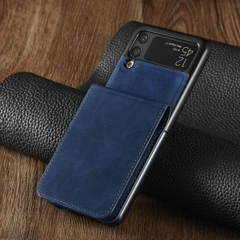 Casebuddy Galaxy Z Flip 3 Luxury Leather Wallet