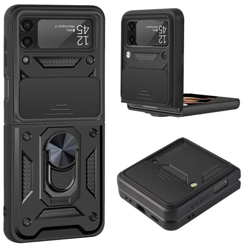 Casebuddy Black / For Galaxy Z Flip 3 Galaxy Z Flip 3 Shockproof Armor Case