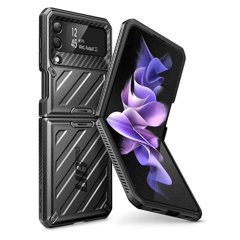 Casebuddy Black / PC + TPU Galaxy Z Flip 3SUPCASE UB Pro Rugged Case