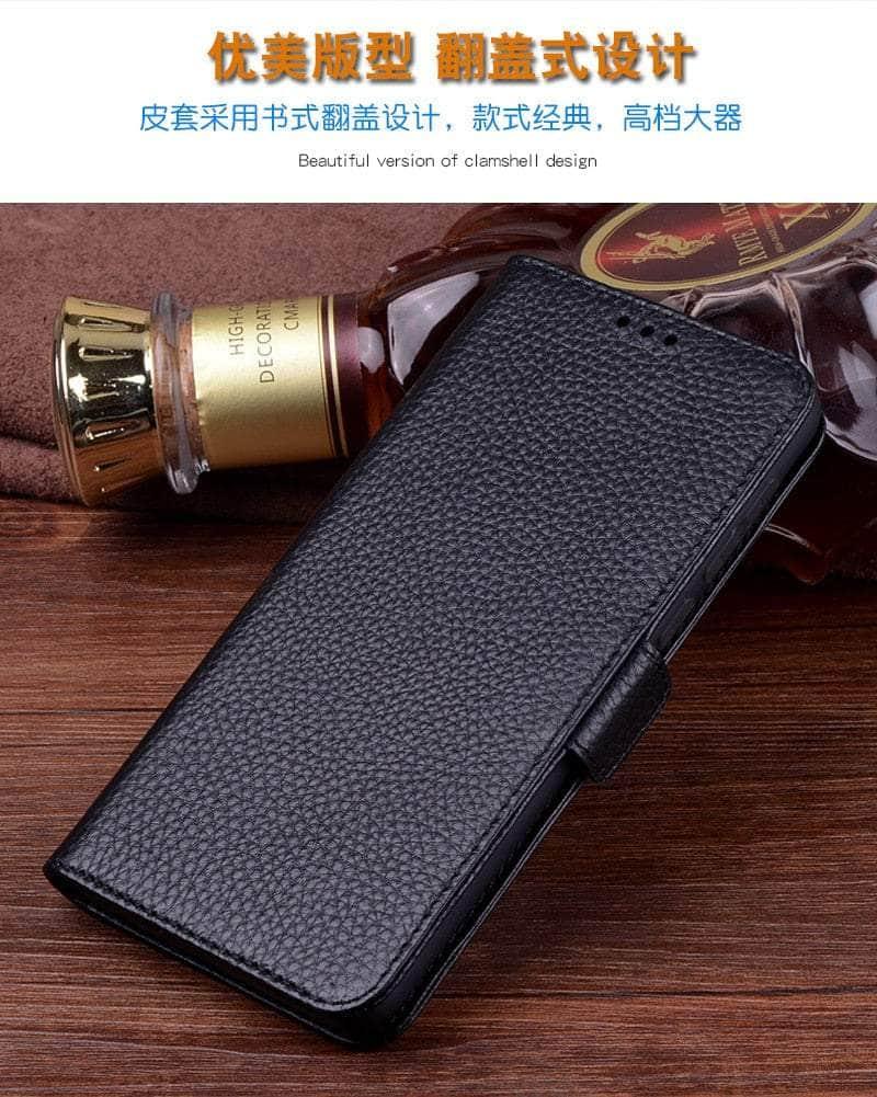 CaseBuddy Australia Casebuddy Genuine Cowhide Leather Flip S22 Plus Case