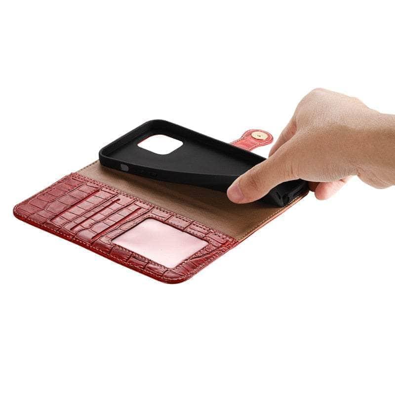 CaseBuddy Australia Casebuddy Genuine Leather iPhone 13 Natural Cowhide Full Edge Protection Case