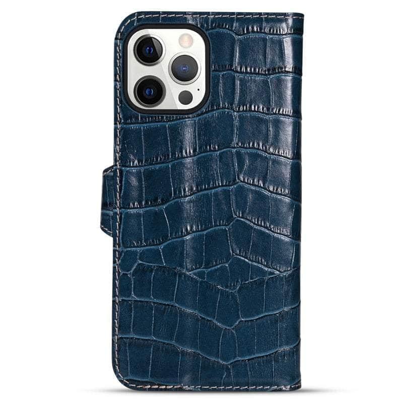 CaseBuddy Australia Casebuddy Genuine Leather iPhone 13 Natural Cowhide Full Edge Protection Case