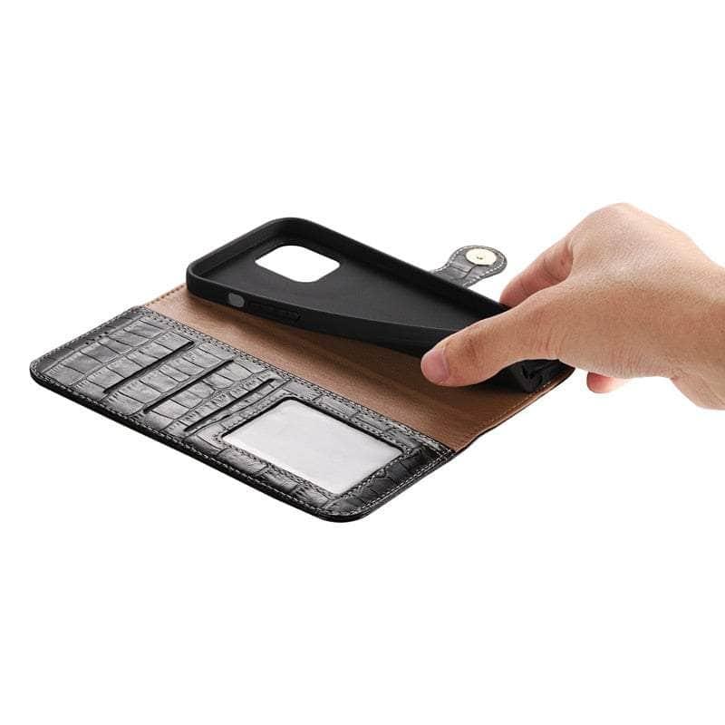 CaseBuddy Australia Casebuddy Genuine Leather iPhone 13 Natural Cowhide Full Edge Protection Case