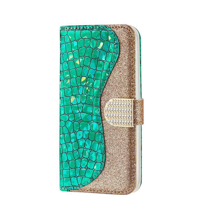 CaseBuddy Australia Casebuddy Glitter Bling Flip Galaxy S22 Plus Case