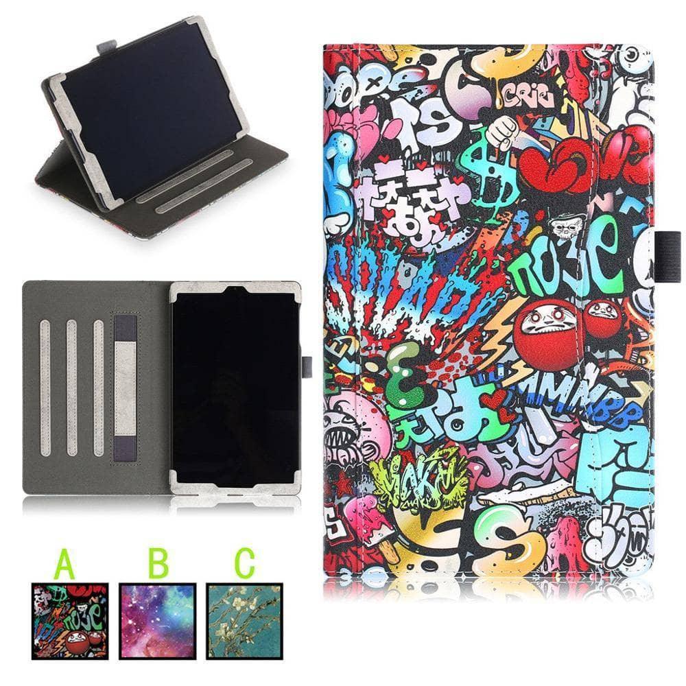 Graffiti Galaxy Tab A SM-T515/T510 10.1 2019 Slim Stand Cover With Auto Sleep/Wake - CaseBuddy