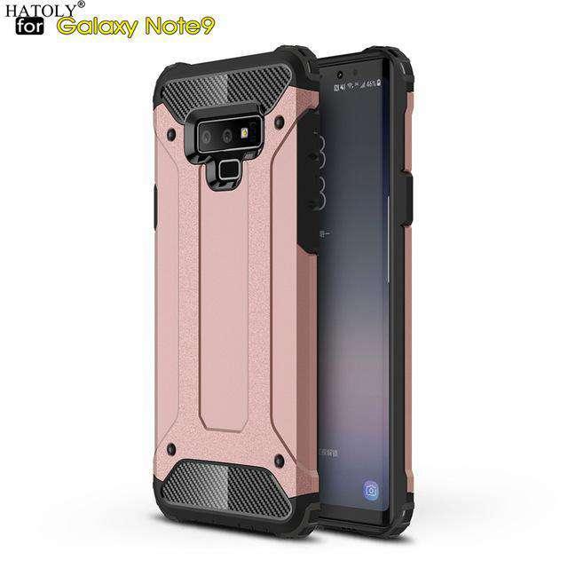 HATOLY Galaxy Note 9 Heavy Armor Slim Hard RubberCase - CaseBuddy