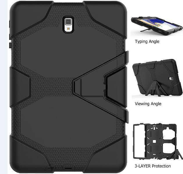 Heavy Duty Silicone Hard Shockproof Case Samsung Galaxy Tab S4 10.5 SM-T835 T830 - CaseBuddy