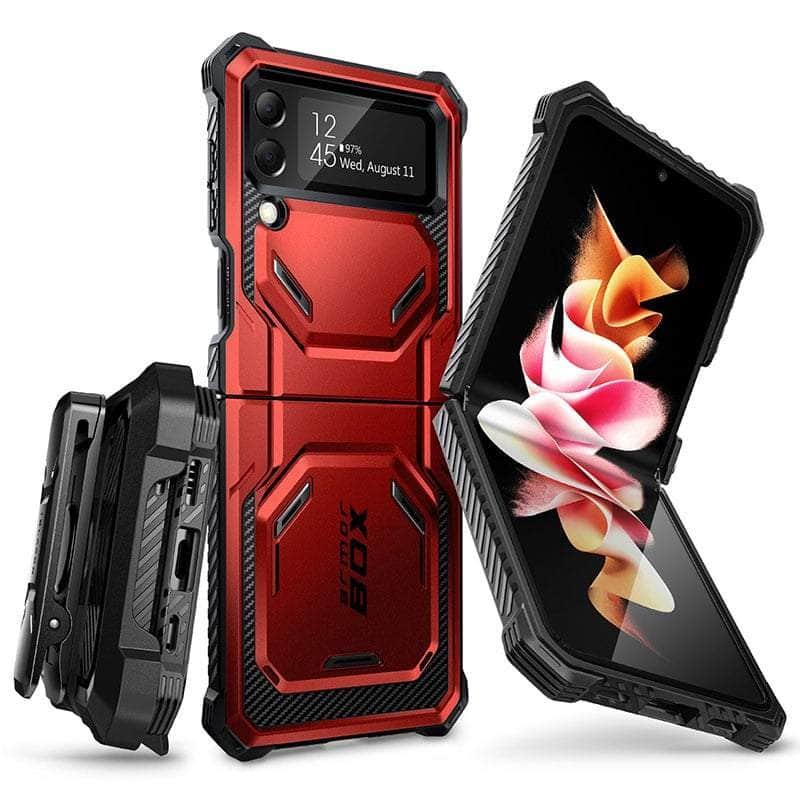 Casebuddy Ruddy / PC + TPU I-BLASON Galaxy Z Flip 4 Armorbox Full Body Case