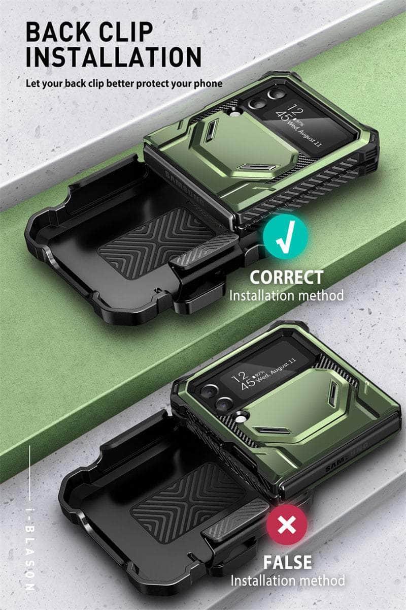 Casebuddy I-BLASON Galaxy Z Flip 4 Armorbox Full Body Case