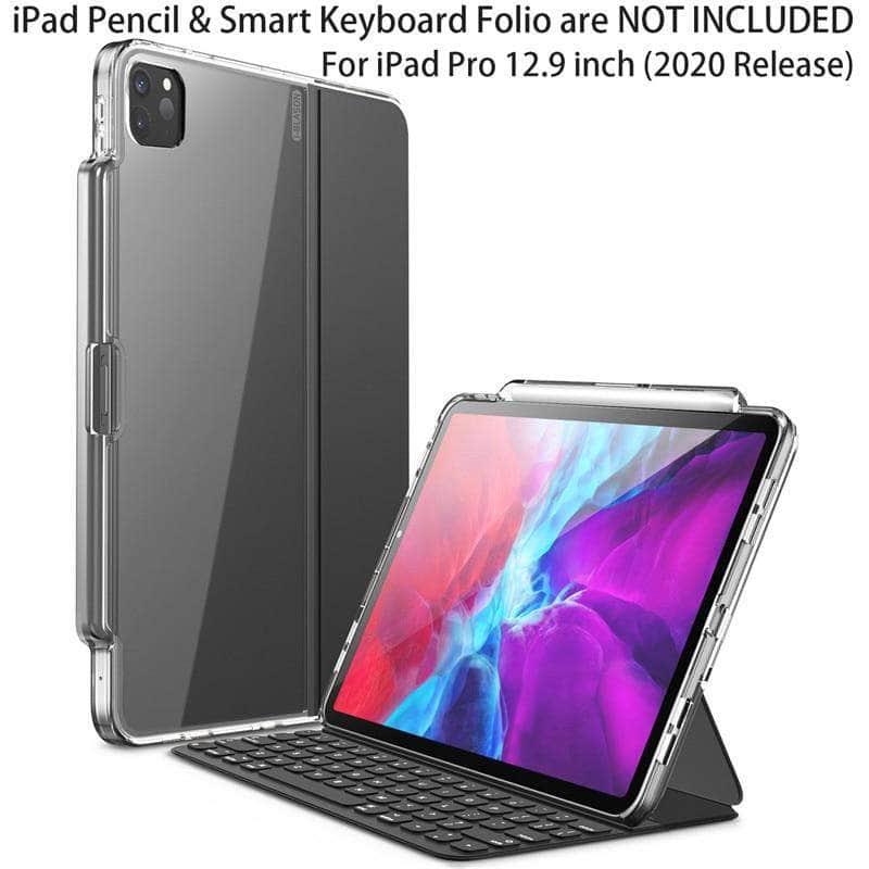 CaseBuddy Australia Casebuddy I-BLASON iPad Pro 12.9 (2020) Smart Keyboard Folio Halo Hybrid Cover