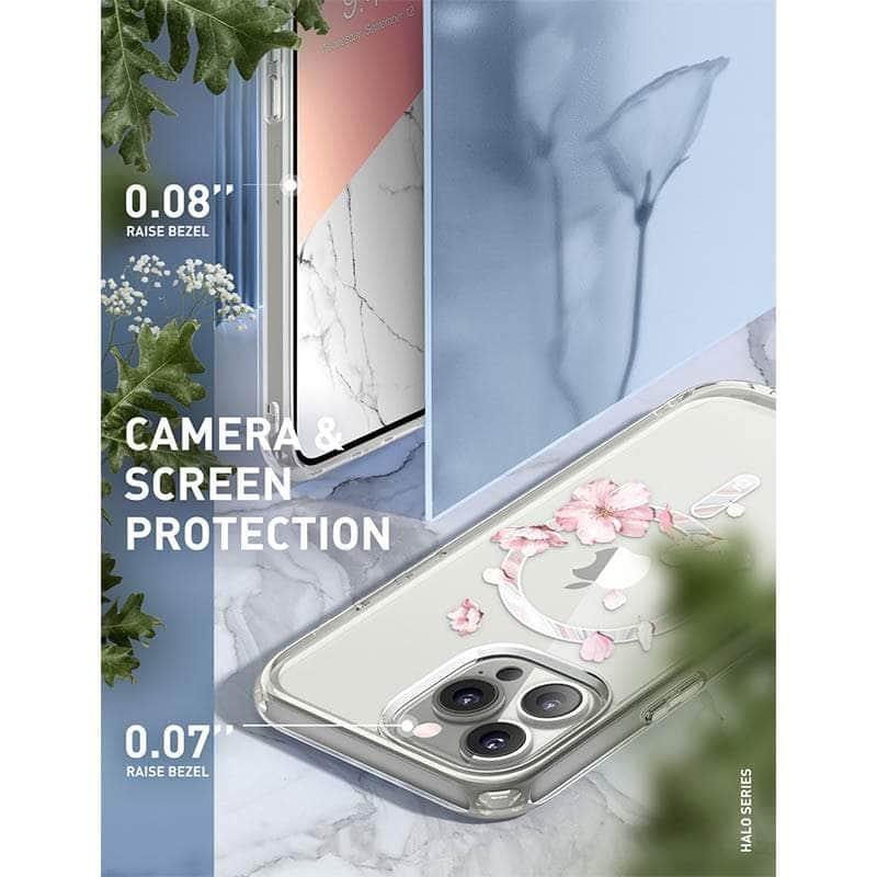 CaseBuddy Australia Casebuddy I-BLASON iPhone 13 Pro Halo Slim Clear MagSafe Case