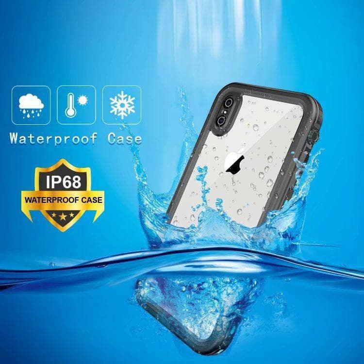 IP68 Phone Case iPhone XR XS MAX Full Protection Cover Under Water Swimming Diving - CaseBuddy