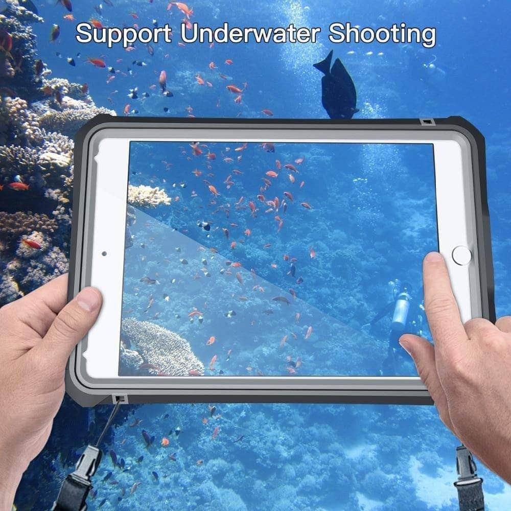 CaseBuddy Casebuddy IP68 Waterproof Case iPad Mini 5 Anti-Scratch Full Screen Protector Shockproof