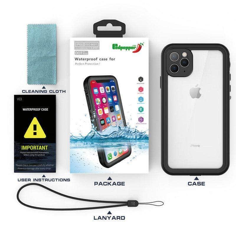 CaseBuddy Australia Casebuddy IP68 Waterproof iPhone 13 Mini Sports Case